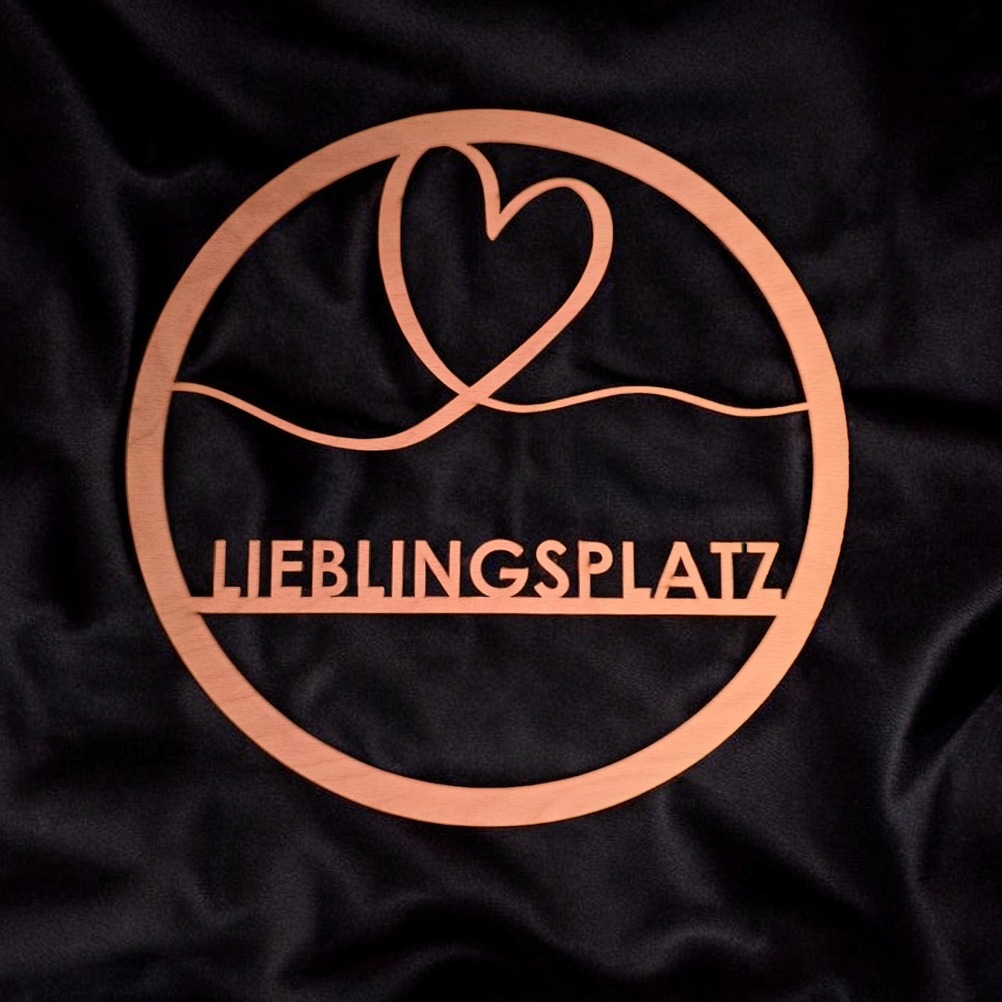 Holzschild - Lieblingsplatz
