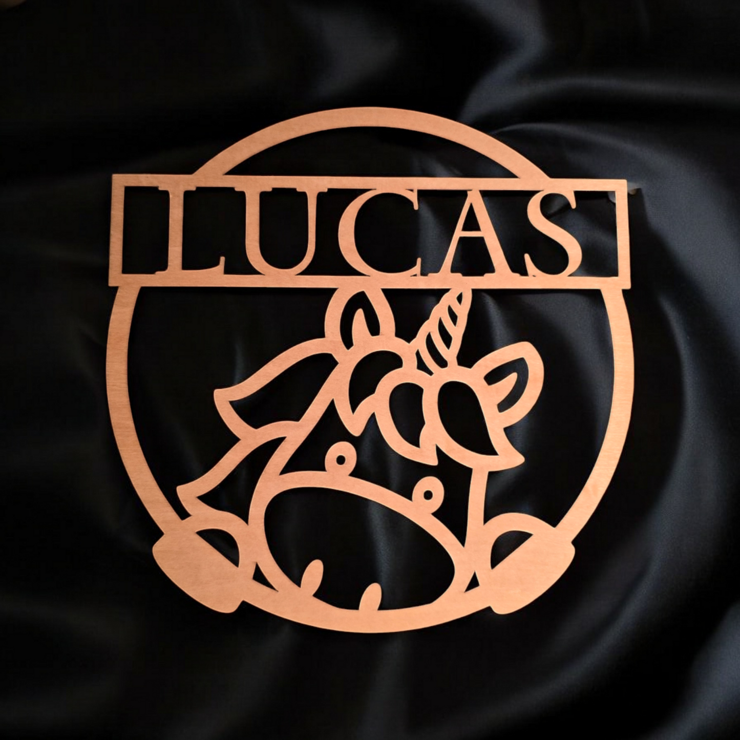 Holzschild - Einhorn