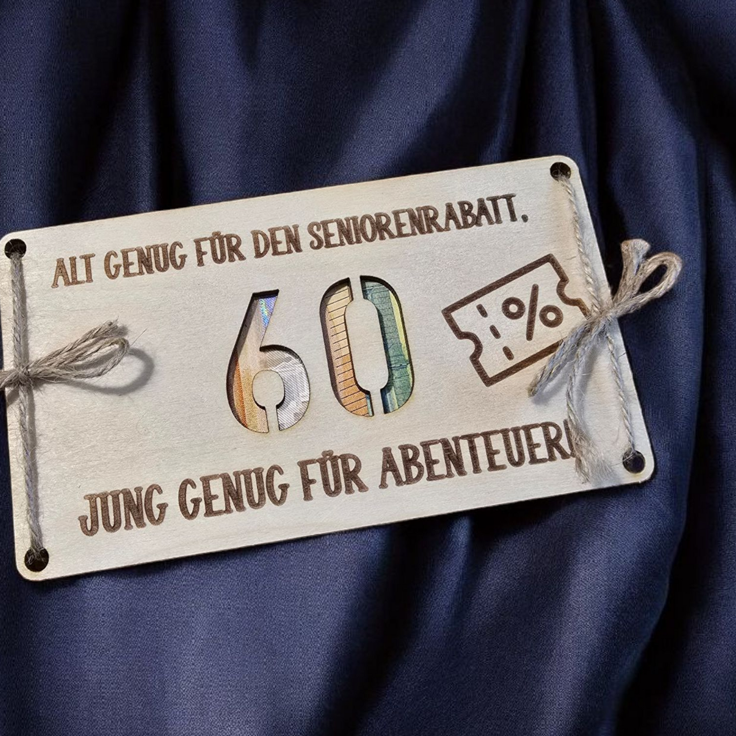 Geldgeschenk - 60 Jahre