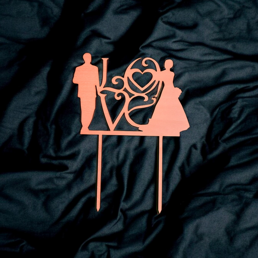 Caketopper - Hochzeit