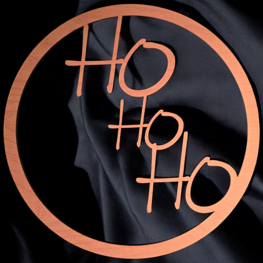 Holzschild - Ho Ho Ho