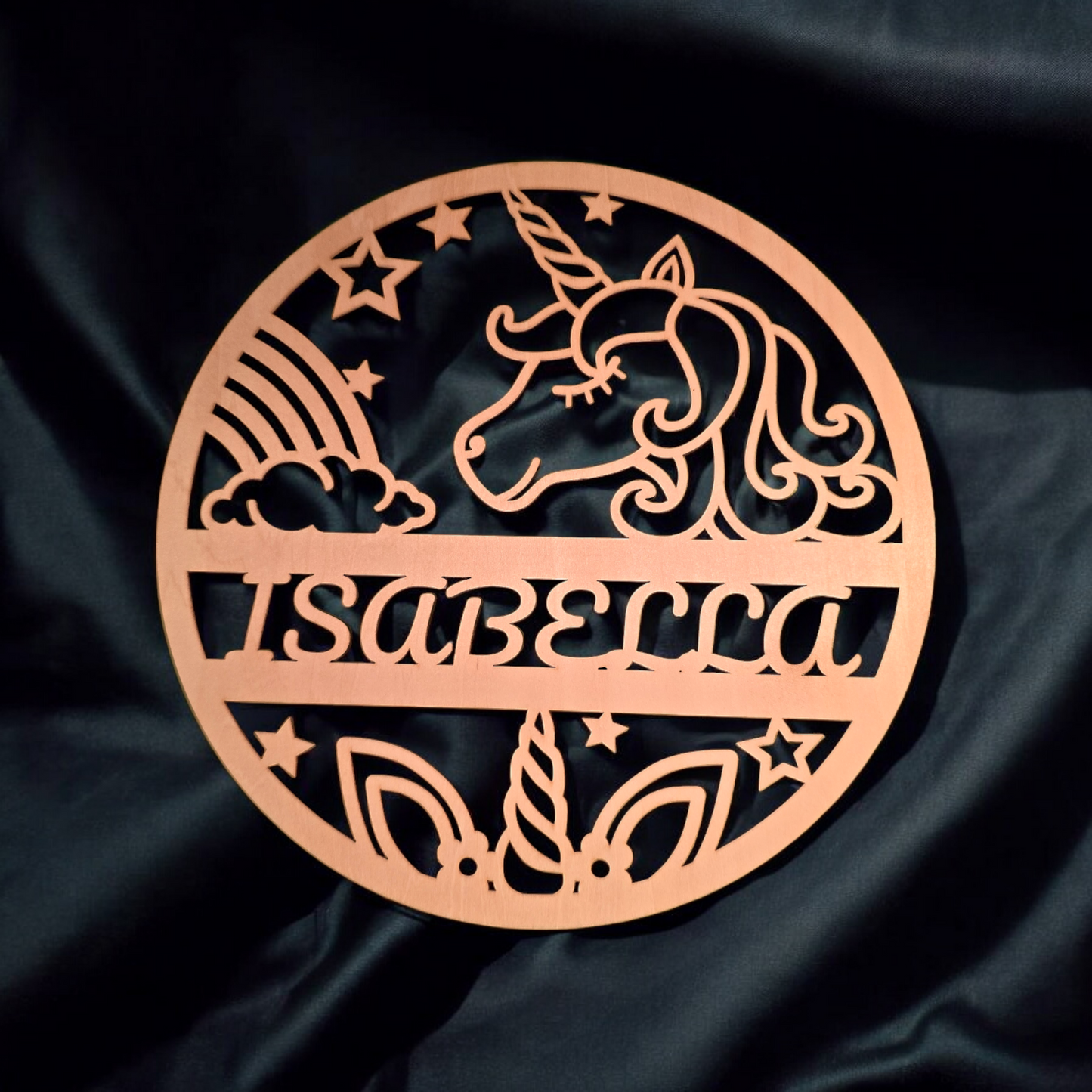 Holzschild - Einhorn