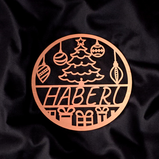 Holzschild - Weihnachtsbaum