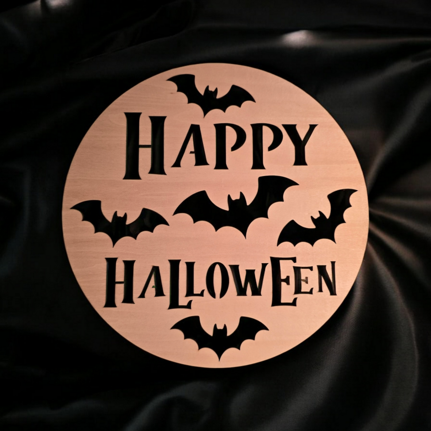 Holzschild - Halloween