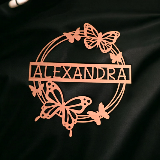 Holzschild - Schmetterling