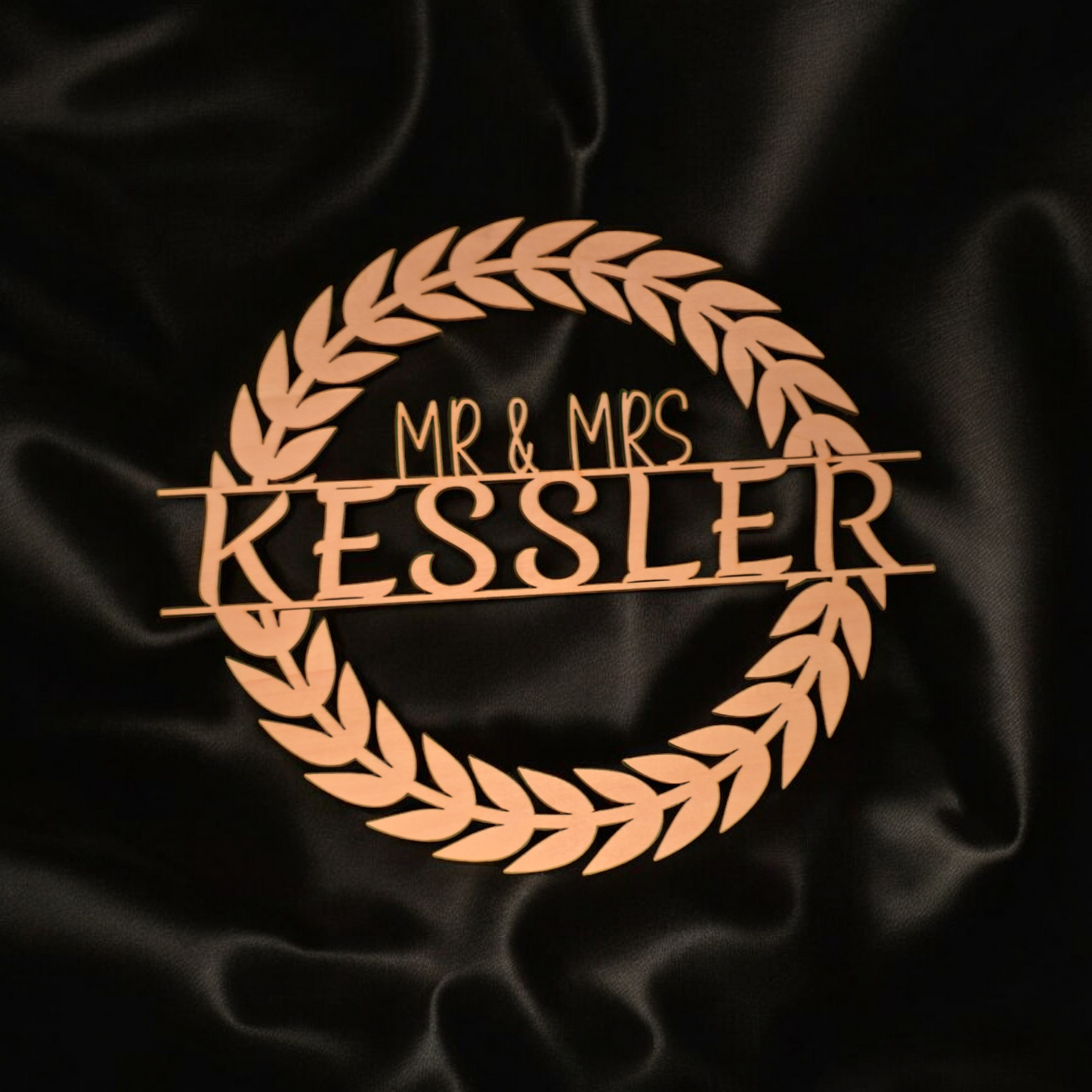 Holzschild - Hochzeit