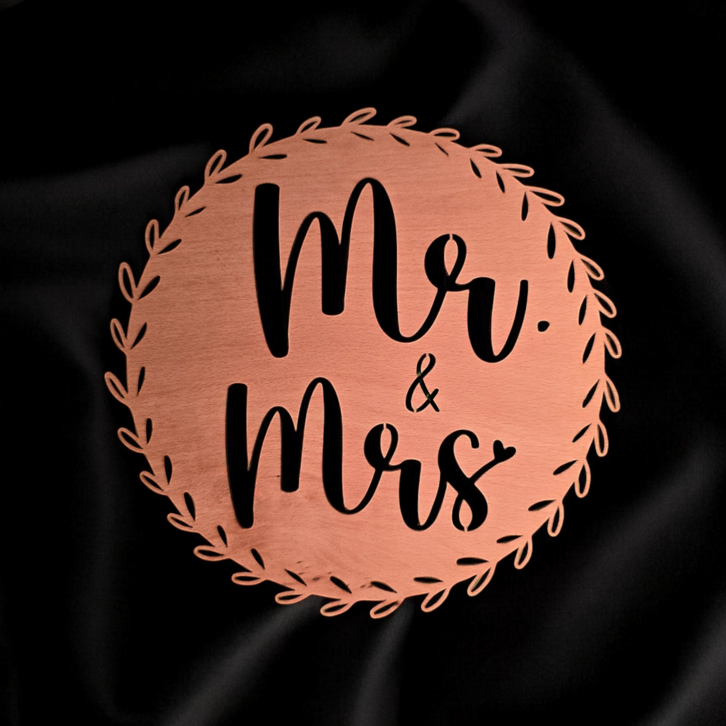 Holzschild - Hochzeit