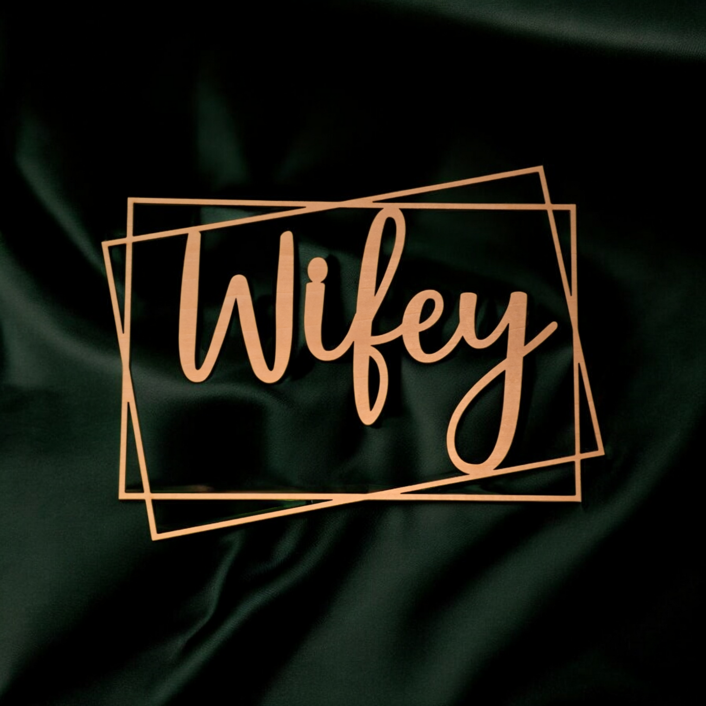 Holzschild - Hochzeit