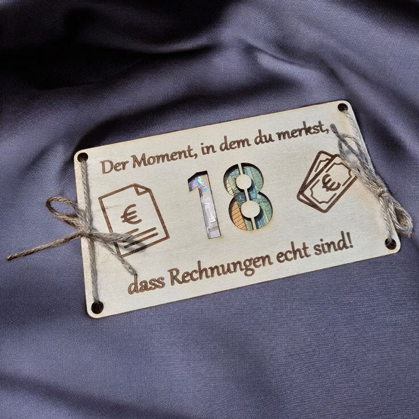 Geldgeschenk - 18 Jahre