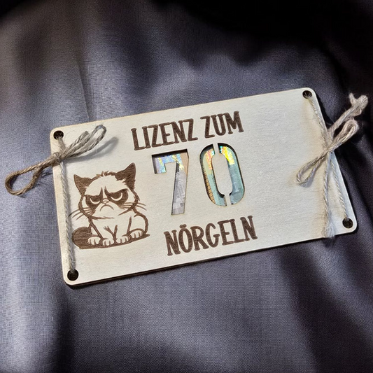 Geldgeschenk - 70 Jahre